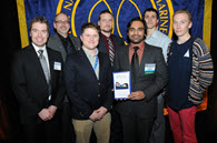 UBC team, winners of the 2013 design competition